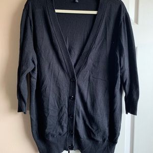 Torrid black cardigan